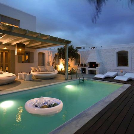 Villa Dafni 4Bed With Pool In Kalafatis Spilia Mykonos Town エクステリア 写真