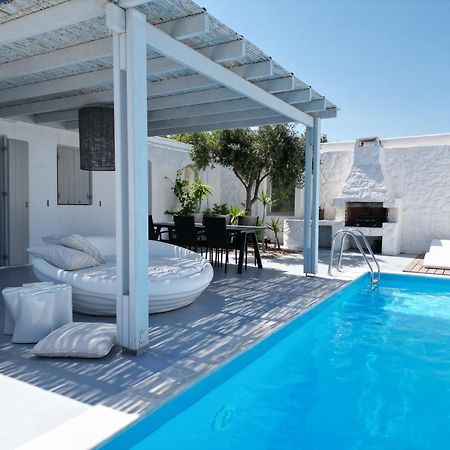 Villa Dafni 4Bed With Pool In Kalafatis Spilia Mykonos Town エクステリア 写真