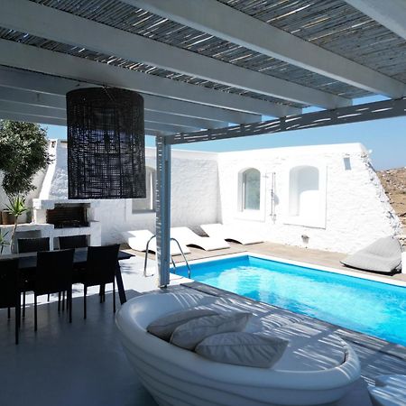 Villa Dafni 4Bed With Pool In Kalafatis Spilia Mykonos Town エクステリア 写真