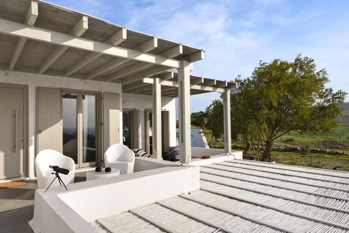 Villa Dafni 4Bed With Pool In Kalafatis Spilia Mykonos Town エクステリア 写真