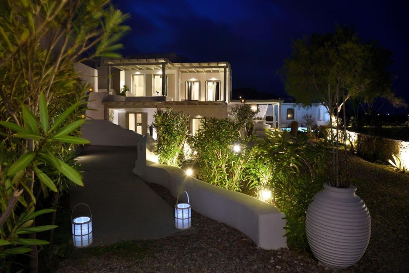 Villa Dafni 4Bed With Pool In Kalafatis Spilia Mykonos Town エクステリア 写真
