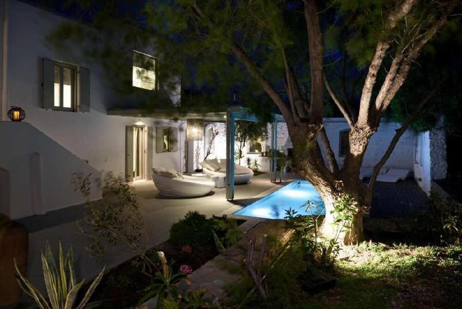 Villa Dafni 4Bed With Pool In Kalafatis Spilia Mykonos Town エクステリア 写真