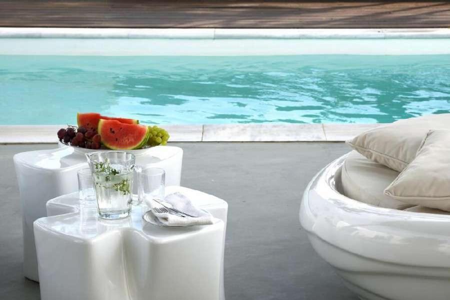 Villa Dafni 4Bed With Pool In Kalafatis Spilia Mykonos Town エクステリア 写真