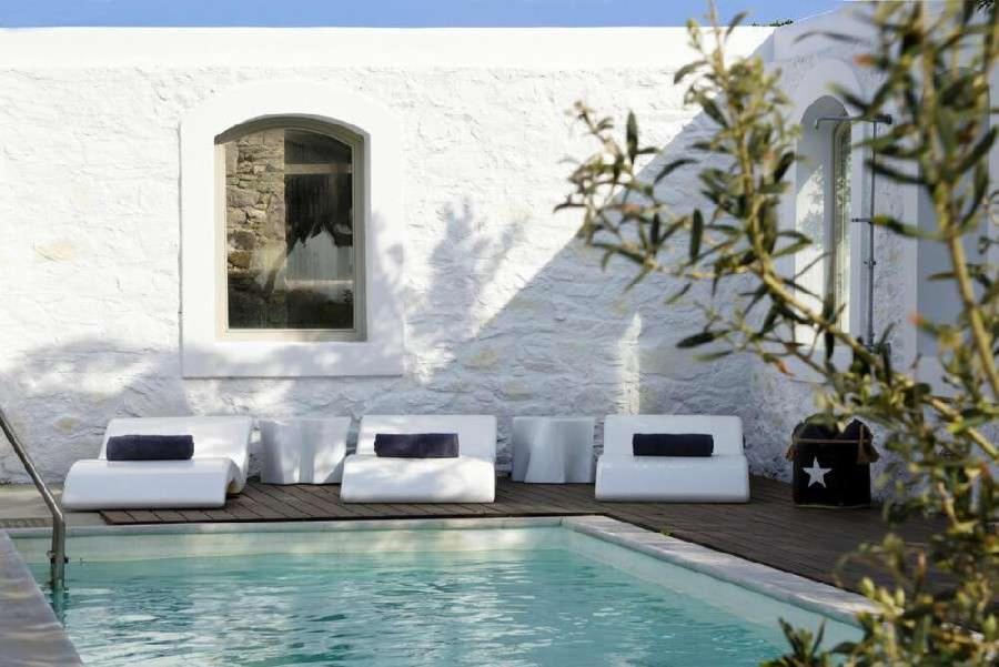 Villa Dafni 4Bed With Pool In Kalafatis Spilia Mykonos Town エクステリア 写真